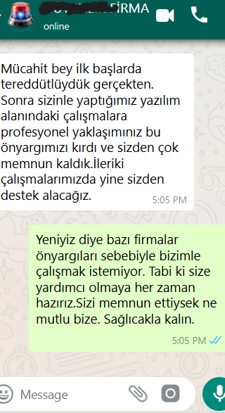 Müşteri Yorumu 3
